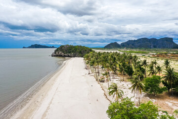 Obraz premium Sam Phraya beach in Sam Roi Yot national park in Prachuap Khiri Khan, Thailand