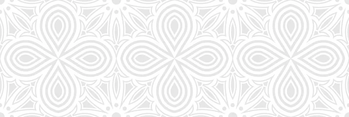 Poster Im Rahmen background white abstract textured ethnic  © baharohi