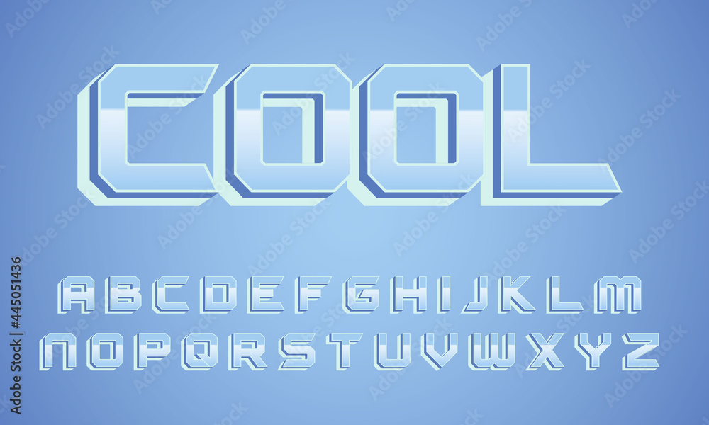 Poster editable text style effect. editable font style. vector illustration