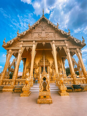 Wat Paknam Jolo in Chachoengsao, thailand