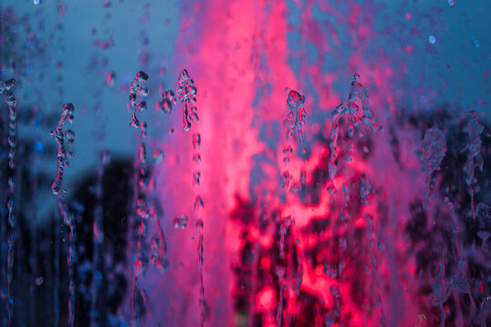 Abstract Pink Splash