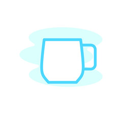 Illustration Vector Graphic of Mug icon