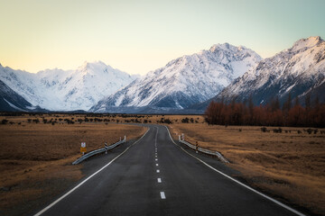 Fototapeta premium Mount Cook Village - New Zealand 