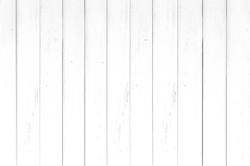 Old white vintage wooden wall pattern and seamless background