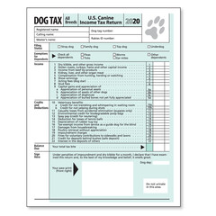 Tax Form for Dogs