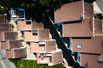 Aerial Drone of Edgewater New Jersey 