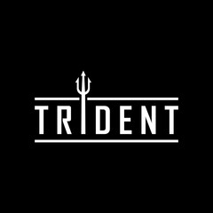 Trident vector logo design inspiration