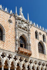 Facade of The Doges Palace, Venice