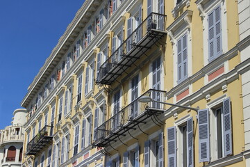 Nice, France Building facade
