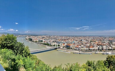 Fototapeta premium view of the city