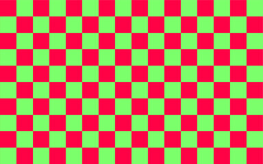 Checkered pattern background. red and green. Geometric ethnic pattern seamless. seamless pattern. Design for fabric, curtain, background, carpet, wallpaper, clothing, wrapping, Batik, fabric,Vector il