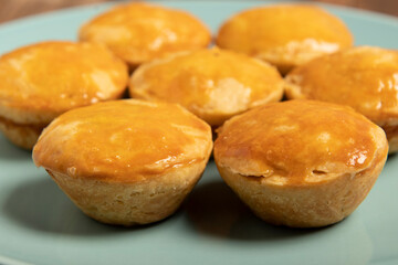 Empadinha, traditional Brazilian snack food