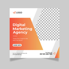 Digital Marketing Social Media Post Template