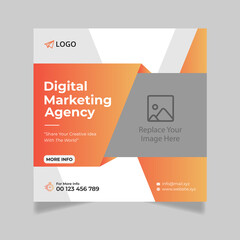Digital Marketing Social Media Post Template