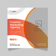 Digital Marketing Social Media Post Template