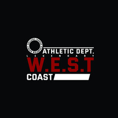 west coast athletic dept vintage style