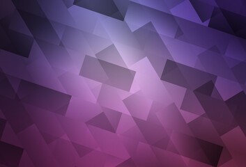 Light Purple, Pink vector backdrop with rhombus.