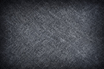 Dark grey black slate stone background or texture.