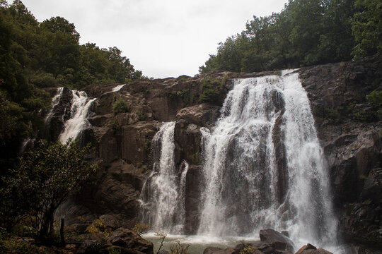 Cascadas, Olomina, ca&iacute;das de agua, cataratas de agua dulce, pesca, nadar, duchas naturales, impresionante, obra de Dios, espectacular ca&iacute;da de agua