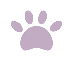 purple footprint design