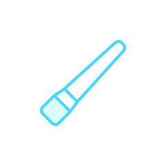 Illustration Vector graphic of Paint Brush icon. Fit for drawing, painting, design, education etc.