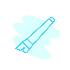 Illustration Vector graphic of Paint Brush icon. Fit for drawing, painting, design, education etc.