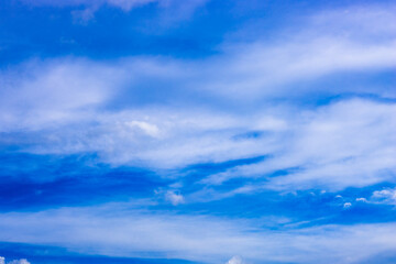 Fototapeta premium Clear blue sky after the rain