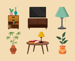 home interior objects