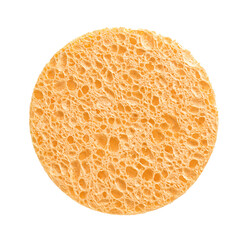 Makeup sponge on white background