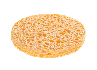 Makeup sponge on white background