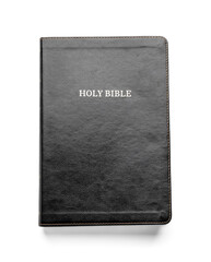 Naklejka premium Holy Bible on white background
