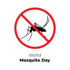 world mosquito day-vector illustration