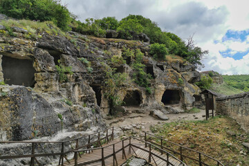 Chufut-Kale cave town near Bakhchysarai