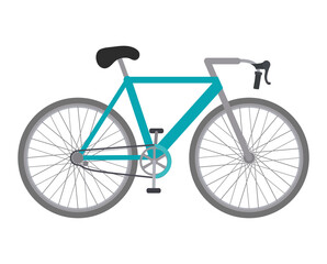 blue bike design