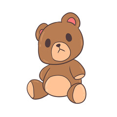 An image of a bear representing B in English