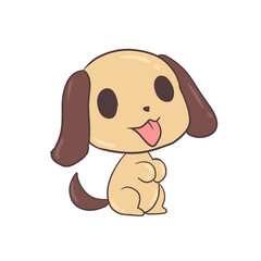 An image of a dog representing D in English