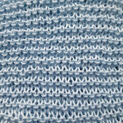 close up of knitting wool