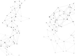 Big data cloud scientific concept.