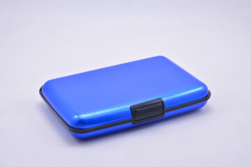 Portable calling card file case with RFID protection