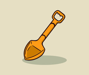 Spades to make sand castles