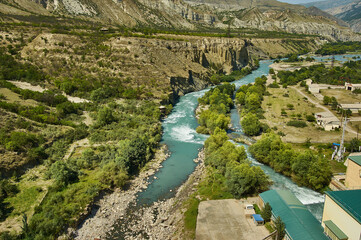 Gergebil reservoir Dagestan, Russia