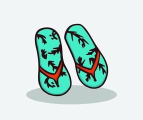 Casual flip-flops for beach walks