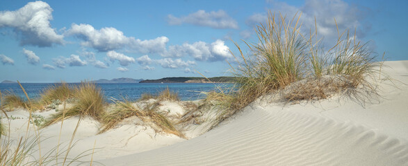 Dünenstrand am Meer