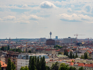 View of the city from St. Stephen's Cathedral in Vienna