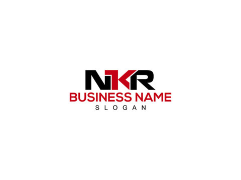 Letter NKR Logo Icon Vector Image Design For Company or Business