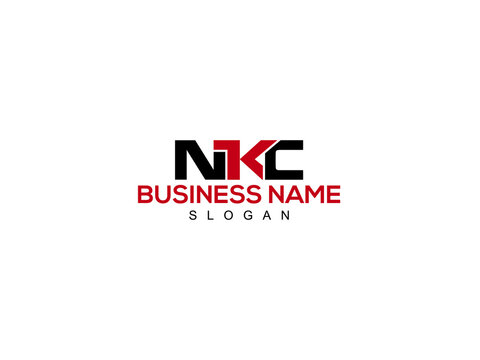Letter NKC Logo Icon Vector Image Design For Company or Business