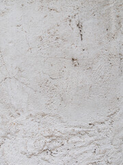 Gray concrete with plaster light painted wall monochrome background. Black and white stone house limestone fence texture. Copy space for text sign design. Architecture detail grunge textured backdrop