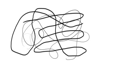 hand-drawn, pencil illustration