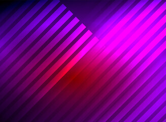 Bright neon color techno abstract background, shiny glowing neon lines in the dark background