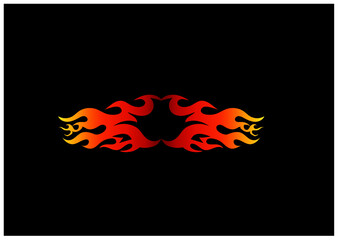 New fire icon and logo design